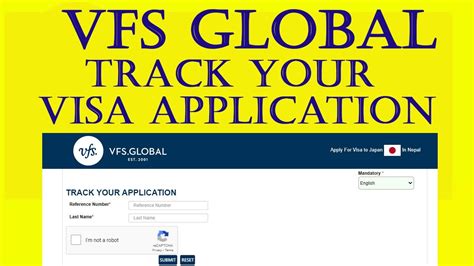The link of Tracking Visa Website is given below-https. . Vfs global visa tracking